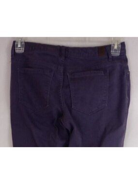Simply Vera Vera Wang Denim Skinny Mid Rise Purple Jeans Size 28x28